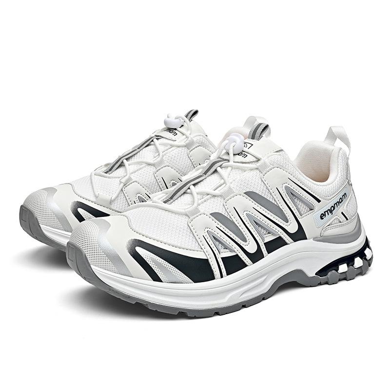 New Outdoor Hiking Shoes Men's and Women's Mesh Breathable Non-slip Wear-resistant Off-road Hiking Shoes Lightweight Cushioning Hiking Shoes