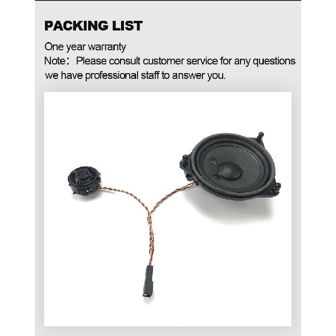 4 Inch Door Panel Midrange Speaker For Mercedes-Benz C E S GLC Class W205 W213 W222 Car Stereo Audio Loudspeaker Horn