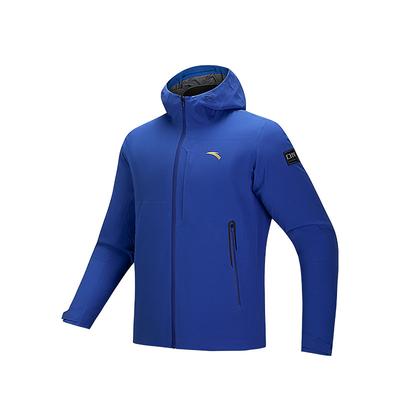 Storm Armor Minimalist Logo Letter Hooded Waterproof Jacket Men Jacket Passionate-Blue 152517626-1