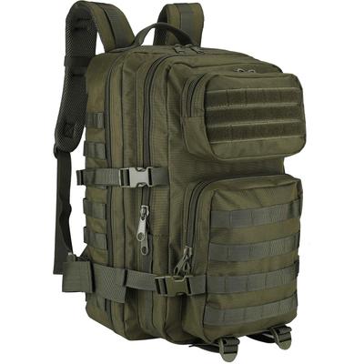 [ProCase] Backpack, 40L Large Capacity Rucksack MOLLE System Multifunctional Suitable for 3 Days Outdoors – Green