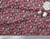 Soimoi Black Japan Crepe Satin Fabric Lips Women Print Fabric by Metre 42 Inch