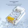 SAMZHE Cat5e Gold-Plated RJ45 Ethernet Connectors