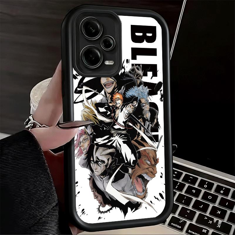 Phone Case for Xiaomi Redmi Note 15 14 13 Pro Plus Anime Bleach Desgin Shell 12S 11 11S 11T 5G 14S Soft Silicone Funda