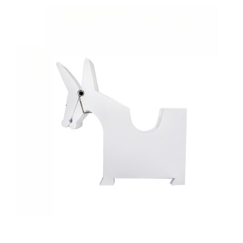 

Desktop Memo Holder Horse Shaped Desktop Memo Note Holder Office Supplies Decoration House Note Holders Clips Dispensers Gift білий