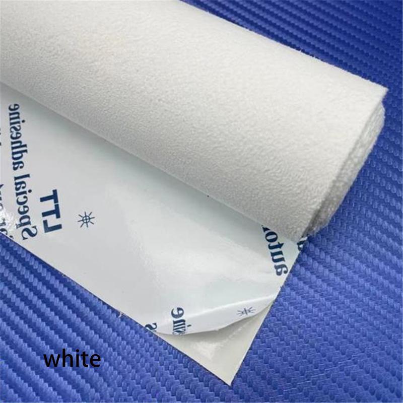 Premium Self-Adhesive Suede Fabric Car Interior Vinyl Wrap for Door Panels Dashboard Armrest DIY Car Interior Modification Furniture Decor