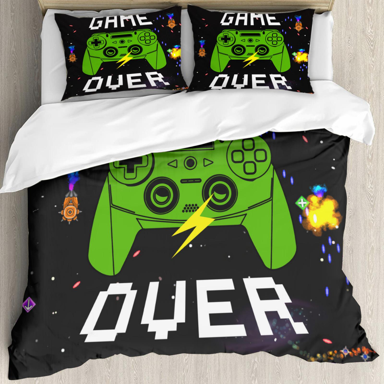 

Геймпад Общежитие Высокое Разрешение Цифровой 3D Набор из Трех Предметов Постельное Белье Набор из Четырех Предметов 135 * 200cm three-piece set