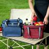 Handheld Thermal Lunch Bag 15L Cooler Lunch Box Durable Insulated Cooler Bag  Picnics