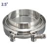 ZUCZUG 1.5-6.0"  Tubor Exhaust V Band Clamp with Male  and Female Flange Design for Exhaust Pipe Clamp Stainless Steel 304