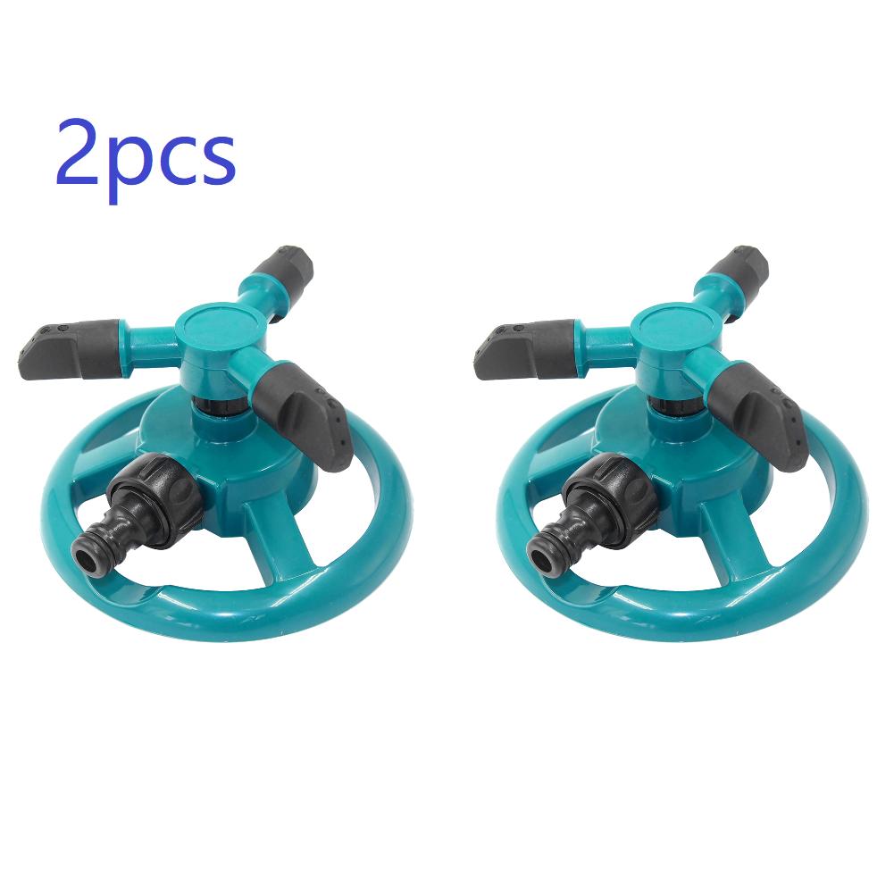 

Автоматический спринклер для огорода для охлаждения вращающегося на 360 градусов спринклера 2pcs зелёный