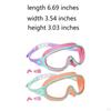2 Pieces Kids Swim Goggles Pool Swimming Gear No Leakage Goggle Mask