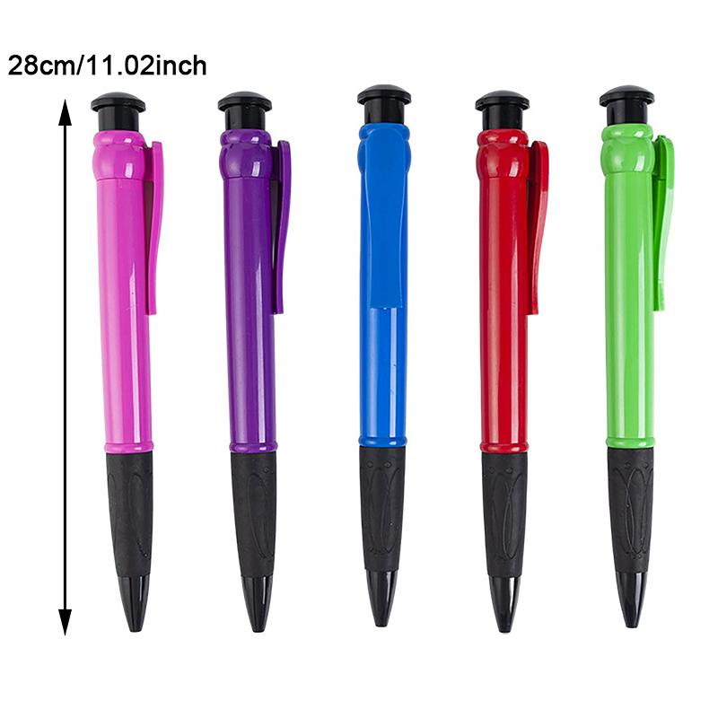 28Cm Big Giants Pen Personality Stationery For School Props Toys Gifts Big Giant Gel Pen Neutral Pen Writing Supplies