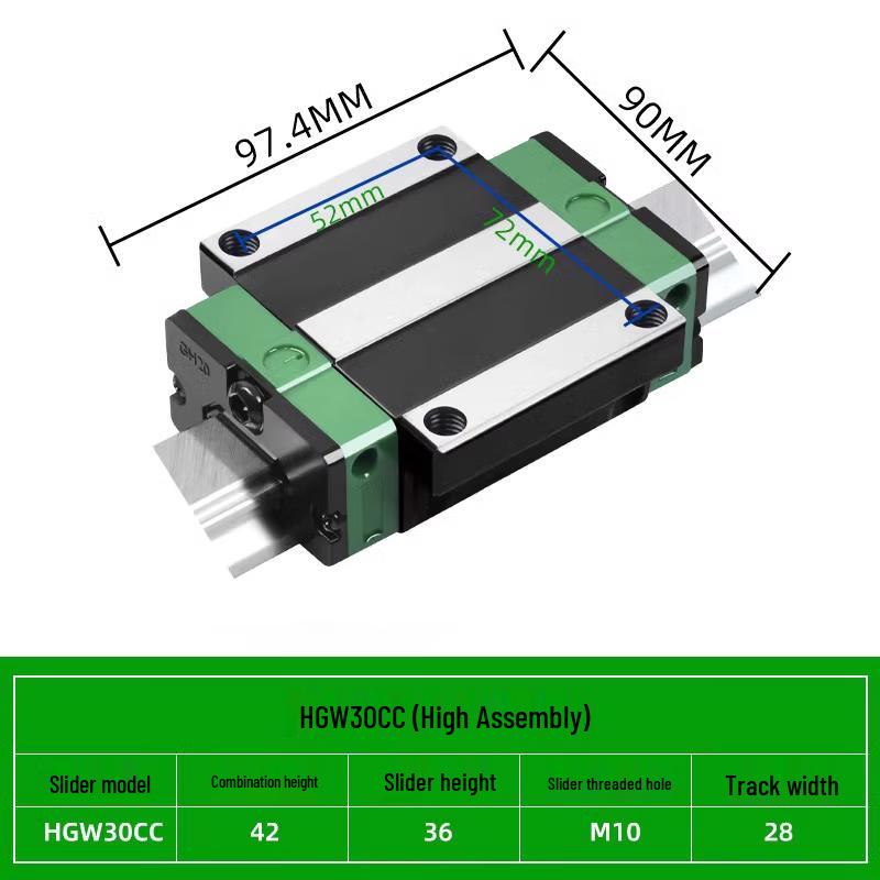 FUMA HGW30CC Linear Guide Rail Slider