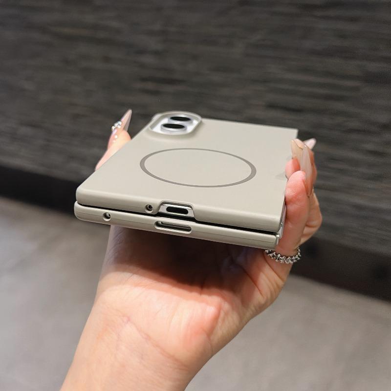 For Magsafe Cover For Samsung Z Fold8 Frameless Ultra Thin Shockproof Case For Galaxy Z Fold 8 Wireless Charging Hard PC Shell