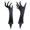 Halloween Black Hand Pumpkin Pile Figure Scary Statue Yard Signs Home Party Decoration