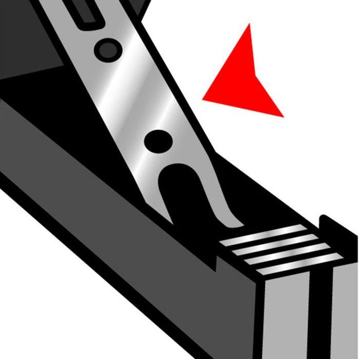 Agrafeuse - MAPED - A3545 - Métal - Blanc - Filaire - 24/6 Et 26/6
