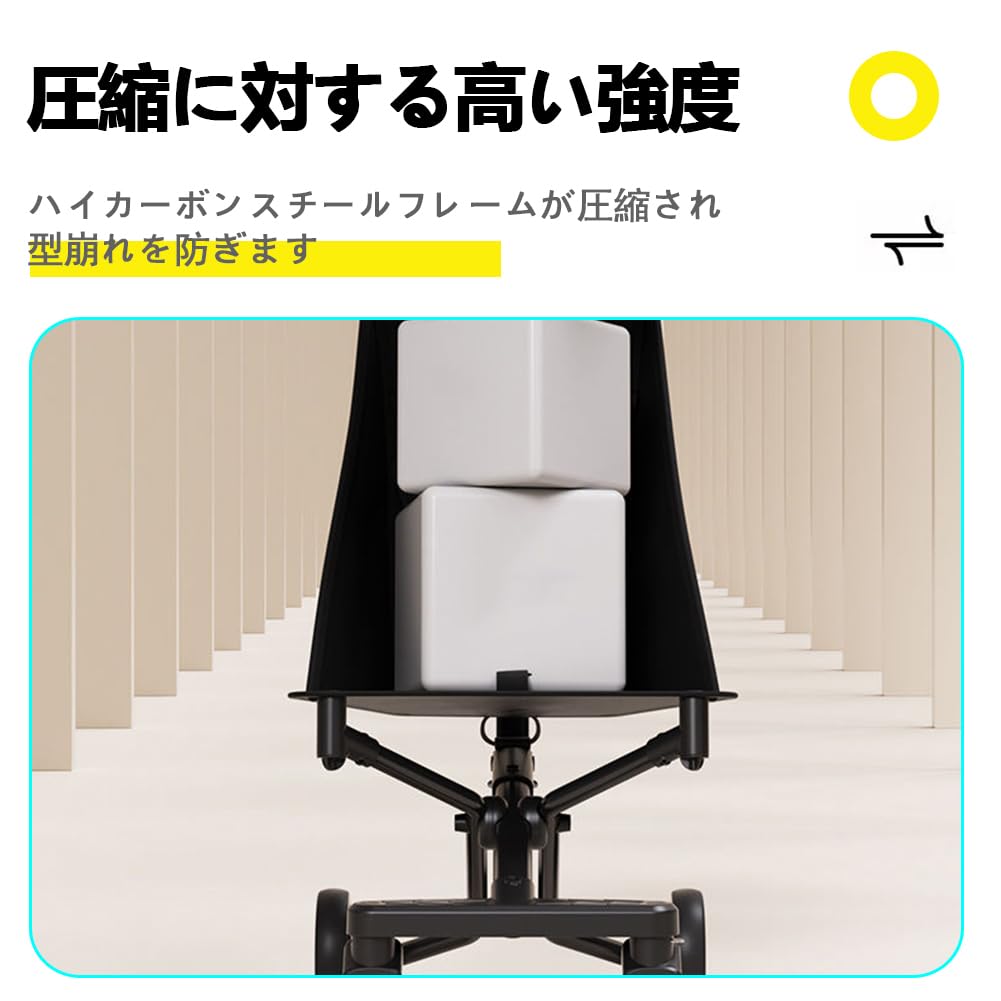 MODONG Leicht und mit großen Reifen und Sonnenschutz Hoch und Hochkohlenstoffstahl Geeignet für und Perfekt für Babypartys B-Typ Kinderwagen, Kompakt,