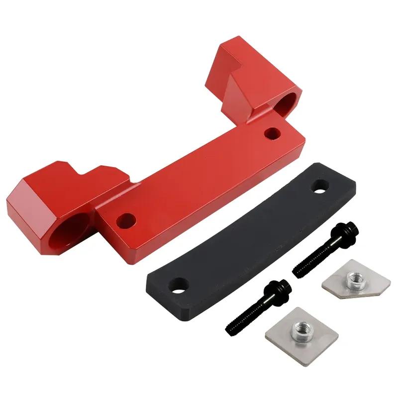 Differential Brace Rear Billet Aluminum Anodized Red For 2015- Challenger Charger Hellcat