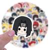 10100Pcs Cute Cartoon Anime Naruto Sticker Phone Case Laptop Ledger Suitcase Notebook Diy Waterproof Stickers Kid Toy Gift