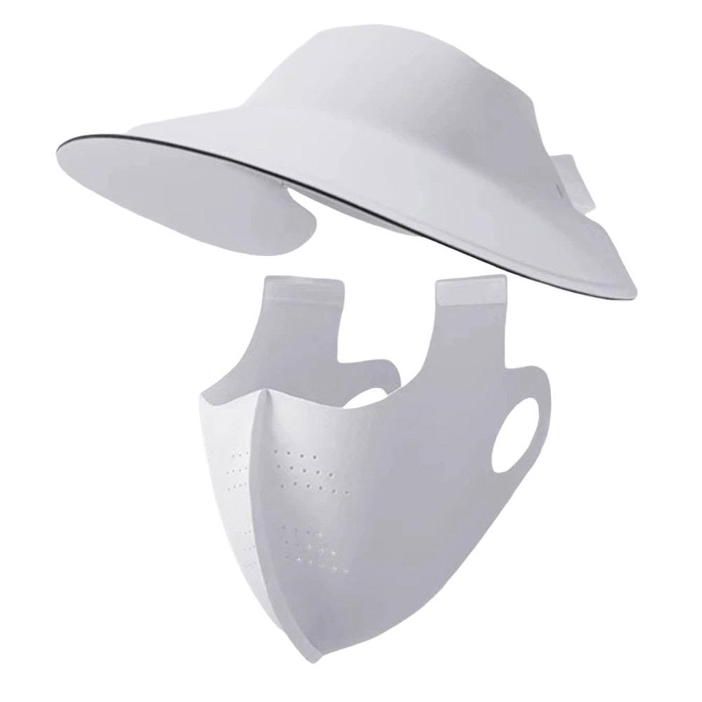 Unisex Eye Protection Cycling Face Mask Full Face 3D Breathable Ice Silk Face Mask Anti-UV Dustproof Sun Protection Mask Summer