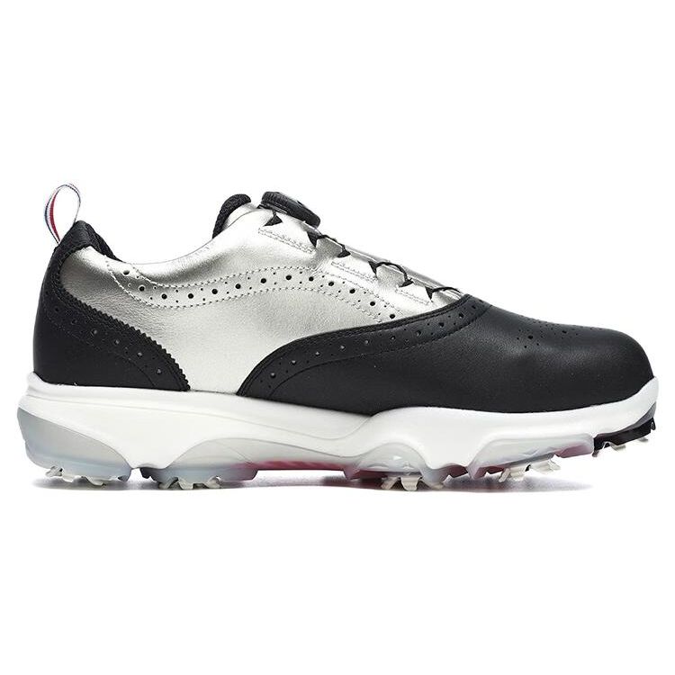 Fila Gf Oxford Spike Golf Shoes Men Sneakers Black Silver A12M241601FBK