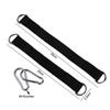 Single Layer Single Bar Extension Belt 100kg Heavy Duty Hook Ring Tree Swing Straps  Punching Bag