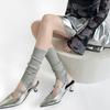 Stirrup Leg Warmer Toeless Knee Highs Socks Ballet Style Calf Socks Long Leg Sleeve for Womens Girls Winter Boot Socks