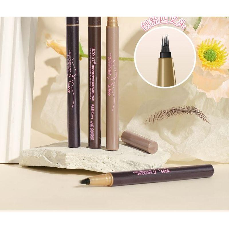 WODWOD - Finely Painted Four-Pronged Eyebrow Pencil - 3 Colors
