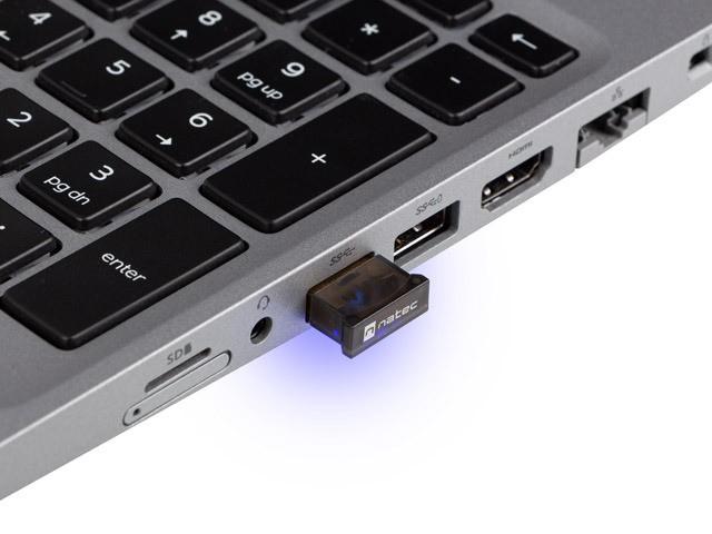 Adapter Bluetooth Natec Fly USB Nano BT V5.0 class II