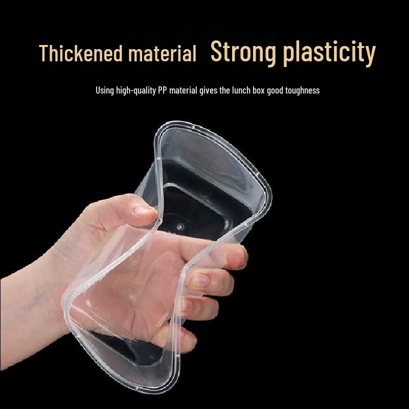Disposable Transparent Plastic Food Containers