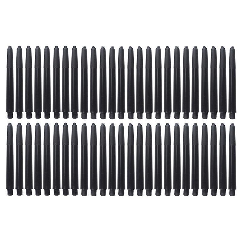 New 100 Pcs of Nylon Dart Shafts Stems Medium 48mm 2BA Screw Thread Durable Dart Rod 2025