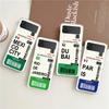 Phone Case For Samsung Galaxy Z Flip 3 4 5 Hard Folding PC World City Travel Ticket New York Label For Samsung Z Flip 6 Cover