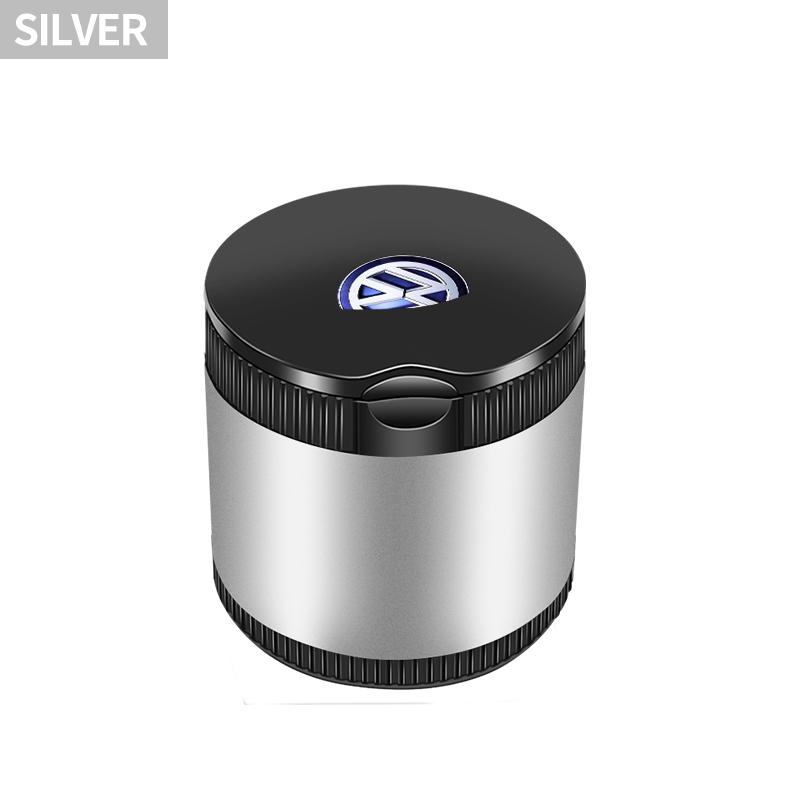 Car Stickers 1pcs Fashion New Car Ashtray Garbage Storage Cup Container Cigar Ashtray For Volkswagen Golf-5 6 7 Bora Jetta POLO
