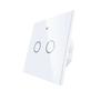 WiFi Smart Touch Wall Switch with Multi-Control Association 2/3 Way , Relay Status Optional,Backlight On/Off