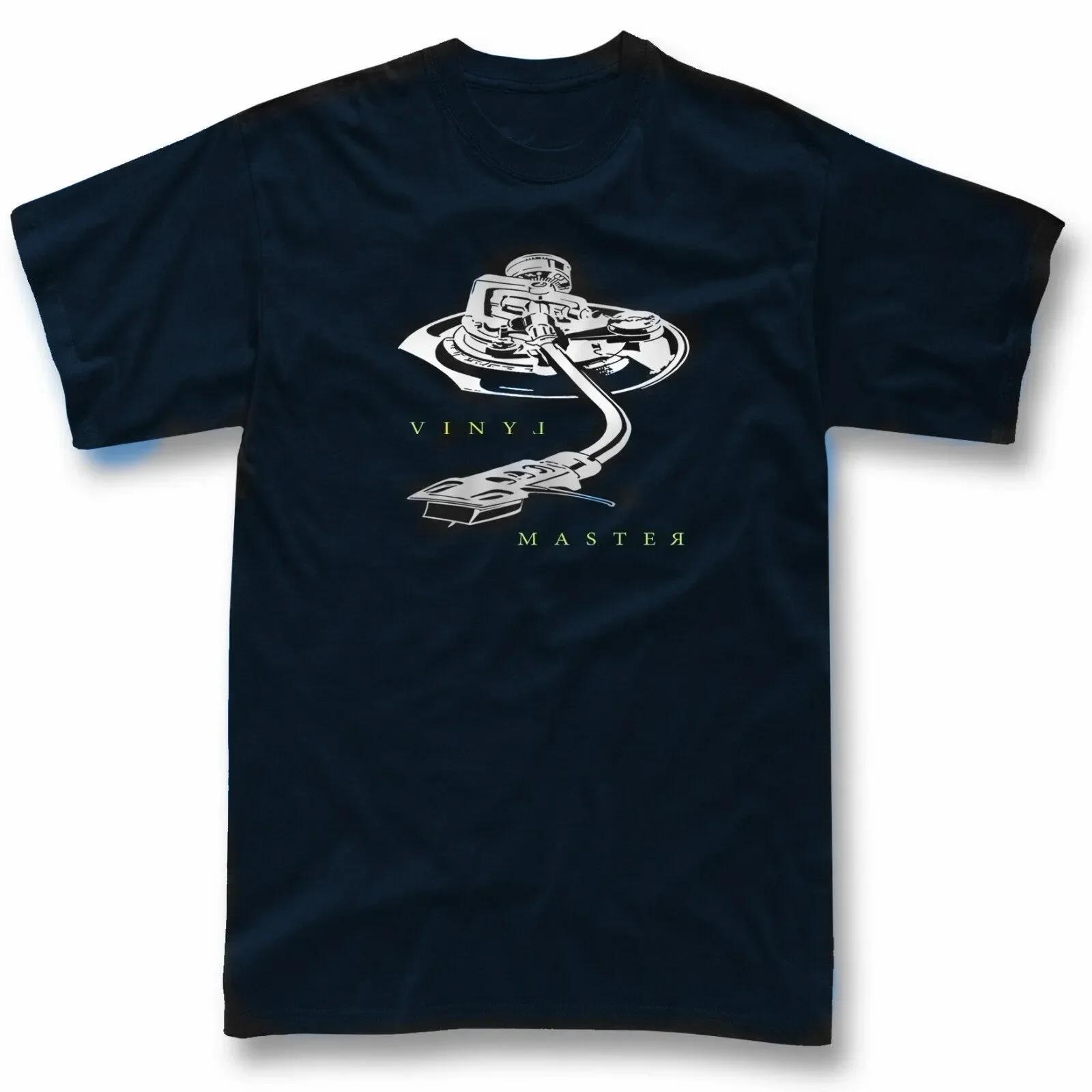 

Vinyl Master DJ Music Technics TShirt 100 Cotton ONeck Summer Short Sleeve Casual Mens Tshirt Size S3XL 4XL