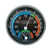 Thermo-hygrometer ABS Black/blue Room Climate Control Inside Thermometer Hygrometer Thermo Analogue Humidity