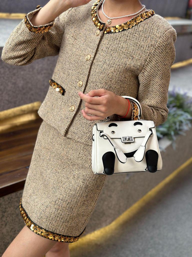 2025 Millennial Smiley Face Mini Handbag - Cute & Exquisite High-End Design for Women
