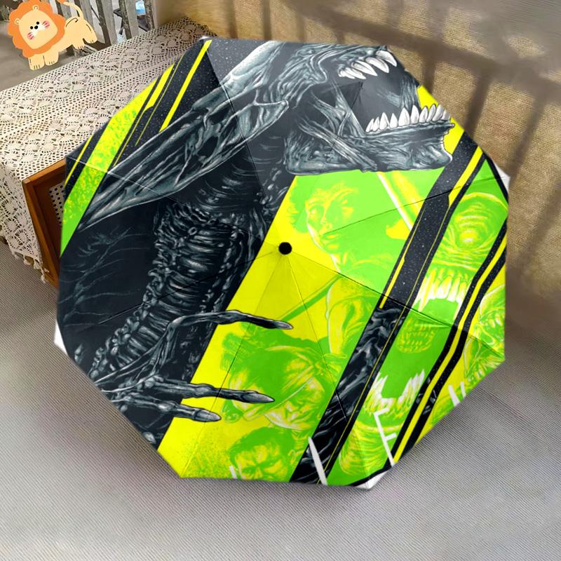 Jungle Predator Stalker Folding Umbrella Travel Umbrella Umbrella Sun Umbrella Printing