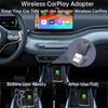 2 In 1 Wireless CarPlay Android Auto Adapter Wired To Wireless Smart USB Dongle for iPhone and Android