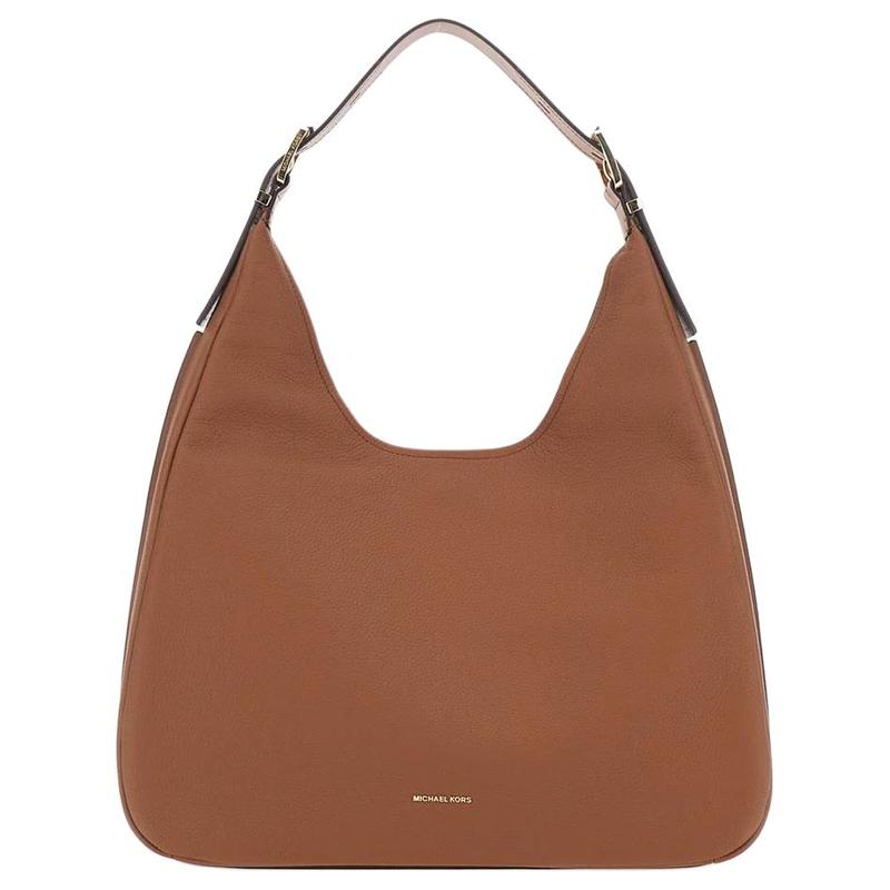 MICHAEL KORS Nolita brand letter logo cowhide handbag regular women's brown