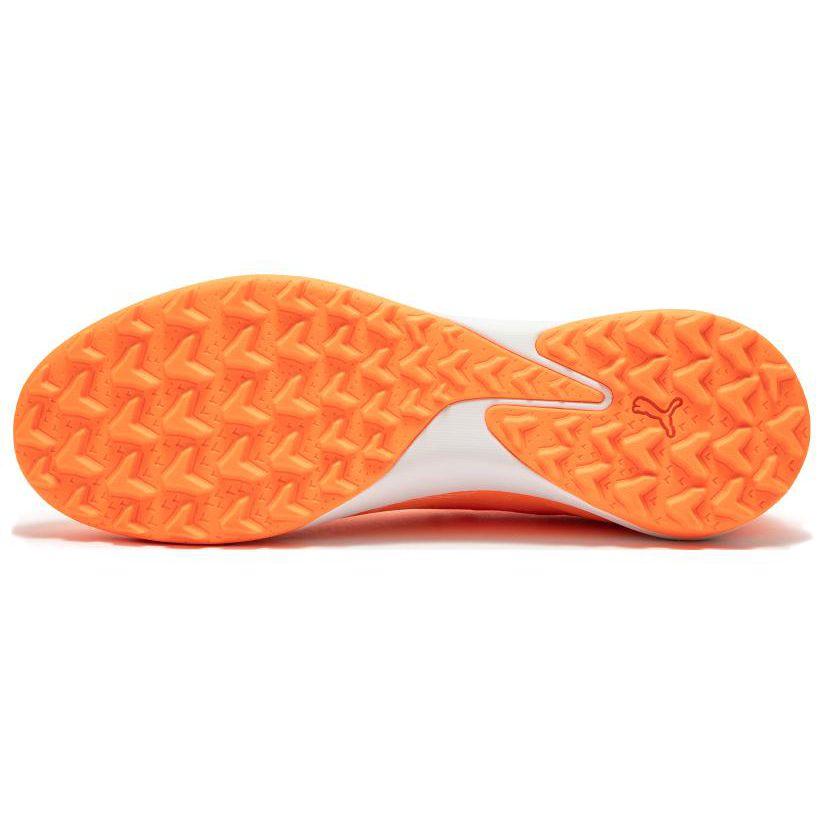 Puma Ultra Ultimate Cage Round Toe Lace-Up AG (Rubber Short Studs) Artificial Turf Fabric Soccer Shoes Men Soccer Shoes Orange 107210-01