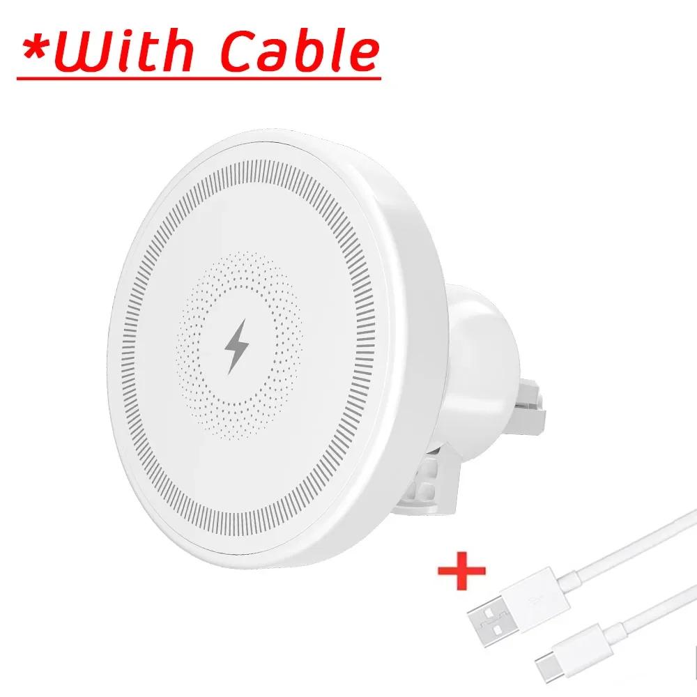 Xiaomi Car Phone Holder Magnetic Wireless Charge Cellphone Bracket For iPhone Magsafe 16 15 14 13 12 Fast Charging Air Vent Stand Mount