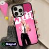Avril Lavigne Matte Surface Magsafe Mobile Phone Case for iPhone 17 16 15 14 13 12 11 Air Pro Max Plus Colorful Cover