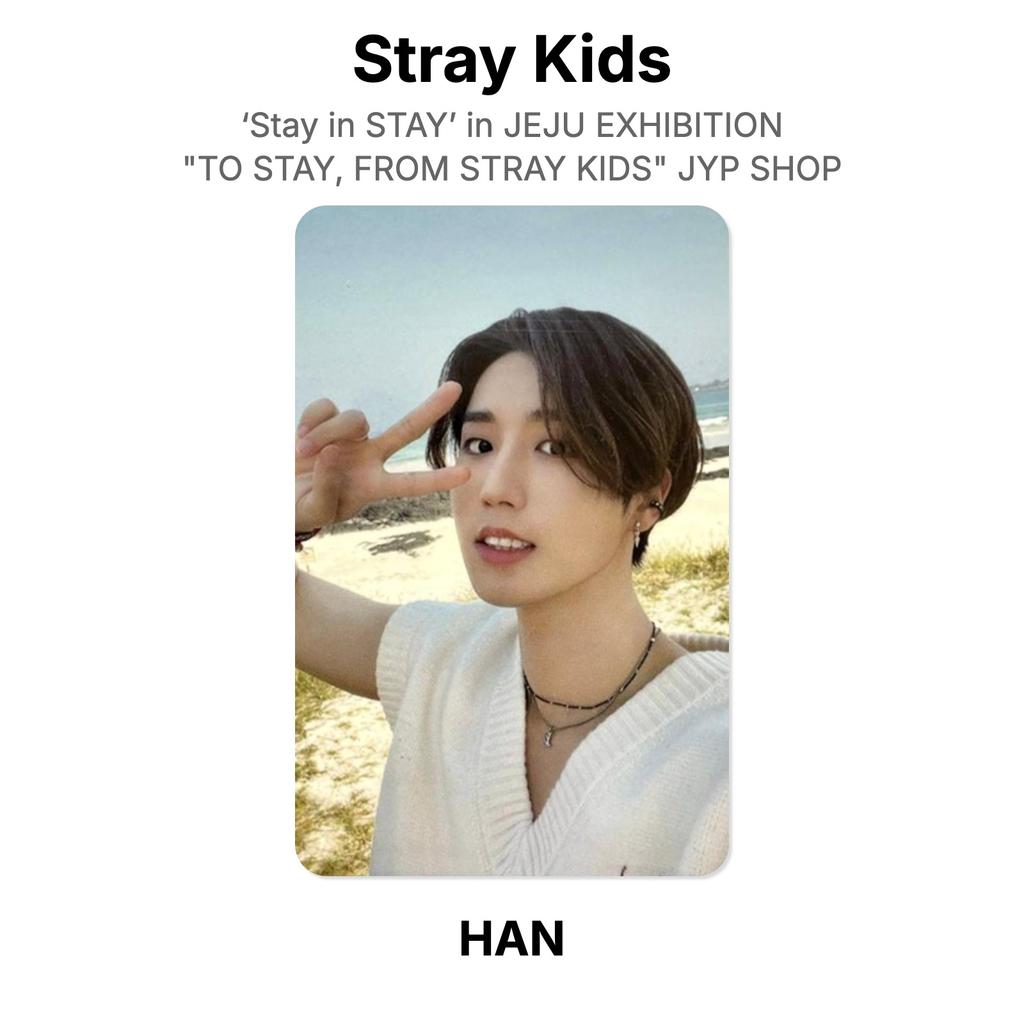 Stray Kids ‘Stay in STAY’ in JEJU EXHIBITION "TO STAY, FROM STRAY KIDS" JYP SHOP Official Photocard