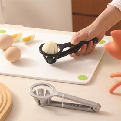 Multi-functional Preserved Egg Splitter Aluminum Zinc Zinc Alloy Egg Slicer Manual Egg Cutter  Hotel