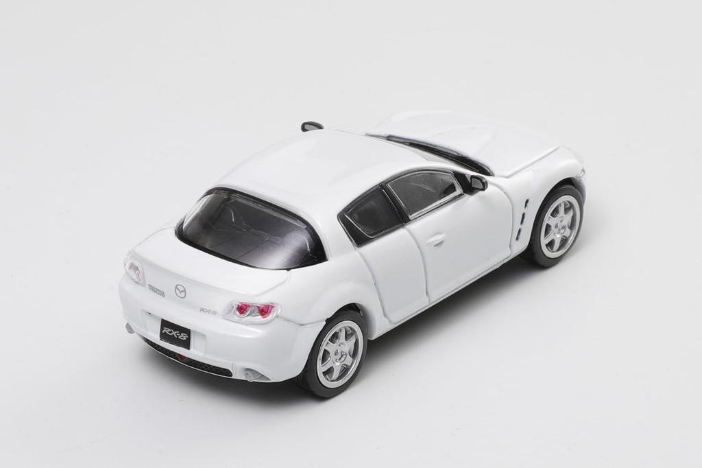 Diecast Team DIECASTTEAM Scale Mazda Finished 1/64 RX-8 (RHD) White, Product, LL-004-12