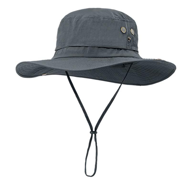 

Summer Outdoor Hiking Large Size 67cm Bucket Hats Quick Drying Waterproof Fishing Cap 62cm Big Head Men s UV Protection Sun Hat 58-62cm темно-серого