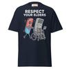 Respect Your Elders Funny Video Game T-Shirt - Retro Gamer