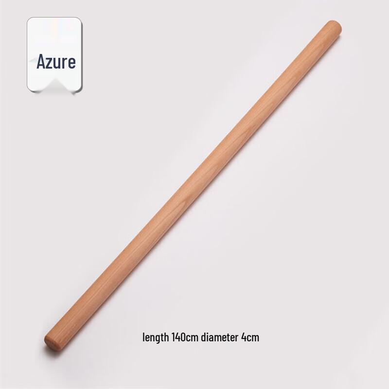 Solidny drewniany wałek do ciasta z drewna bukowego