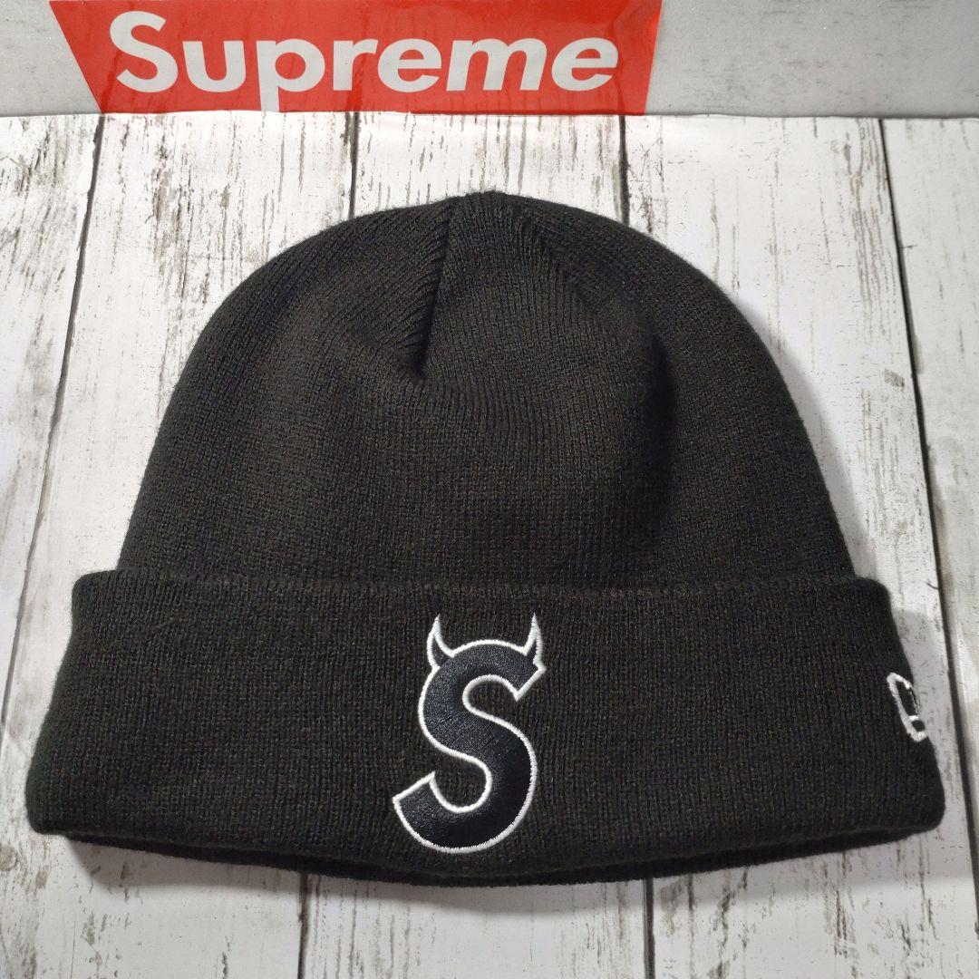 

[USED] Supreme New Era S Logo Beanie