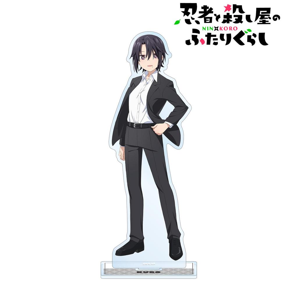 Anime and Black Big Acrylic Stand "Ninja Hitman's Two-Life"